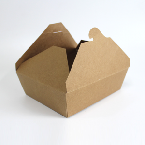 Хартиени кутии за вкъщи Кутия за храна Кутия от крафт хартия за еднократна употреба
