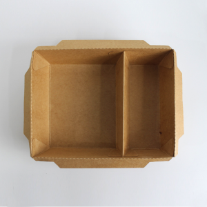 टेकआउट बॉक्स खाद्य कंटेनर टू-गो पेपर बॉक्स कटोरे