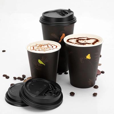 персонализирани хартиени чаши за кафе