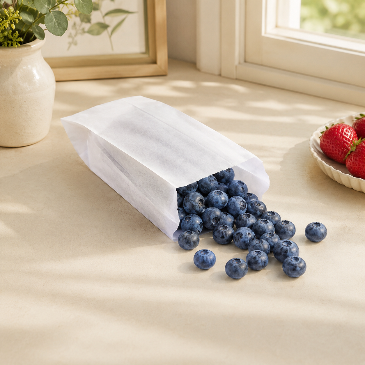 compostable glassine bags