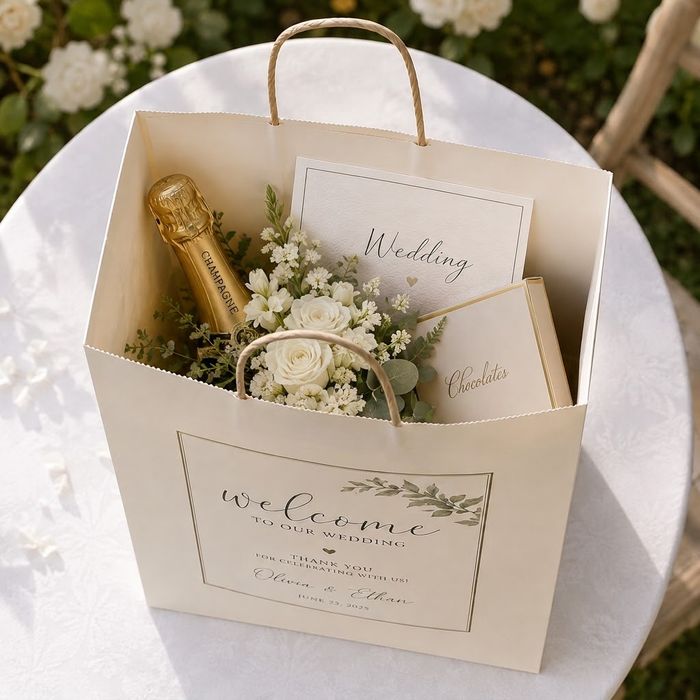 FSC wedding paper bags