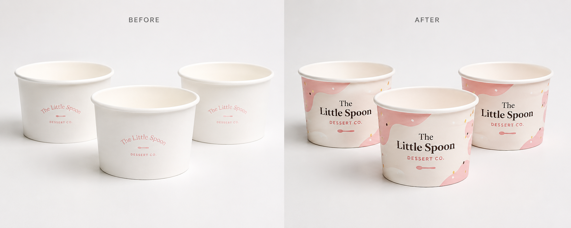 paper cups for ice cream