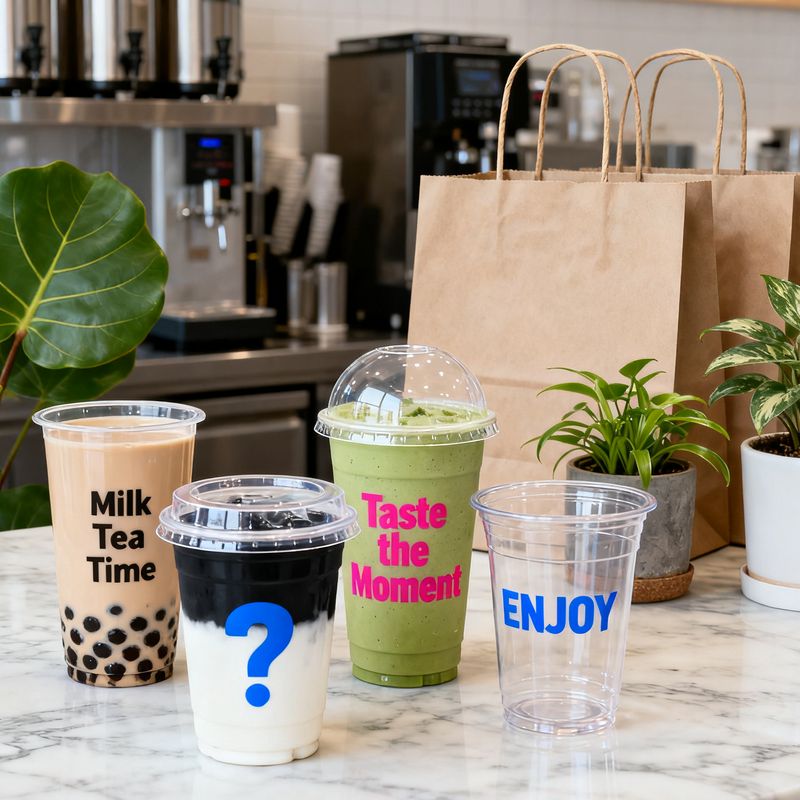 Bubble Tea Packaging (