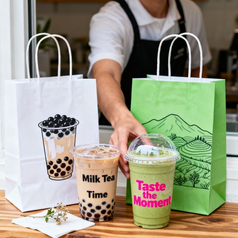 Bubble Tea Packaging 
