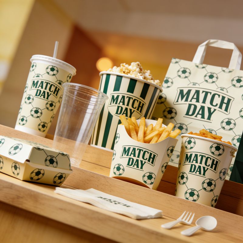 Custom Printed Sports Event Packaging 