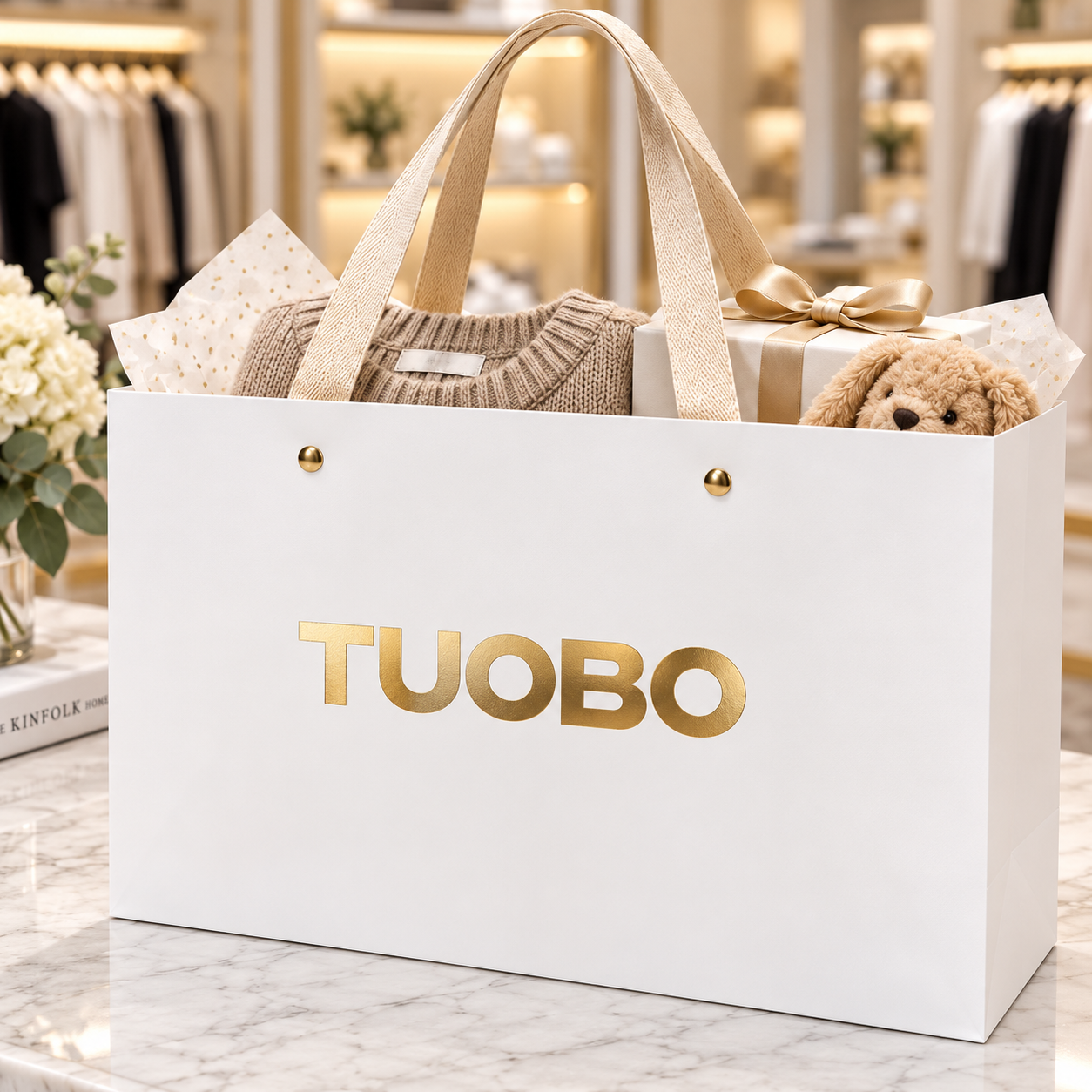 Custom Riveted Gift Bags