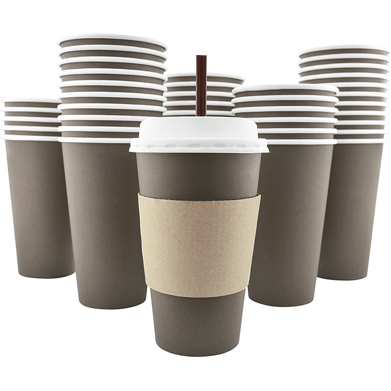 Decorative Paper Coffee Cups Custom