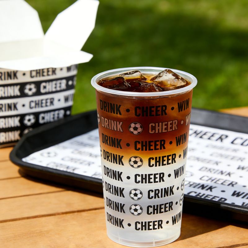 Football Themed Disposable Paper Cups