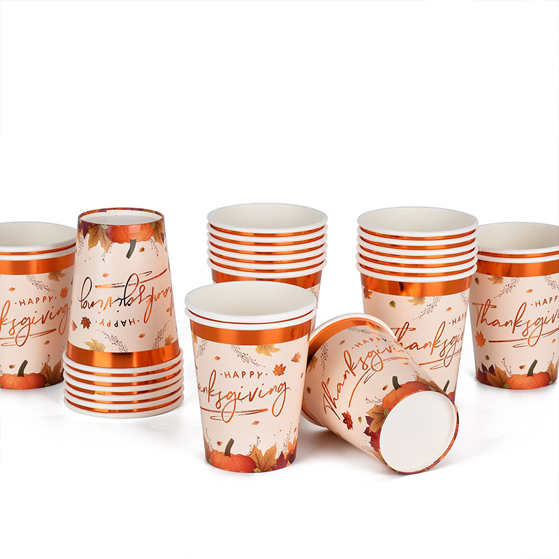 Gold Stamping Paper Cups