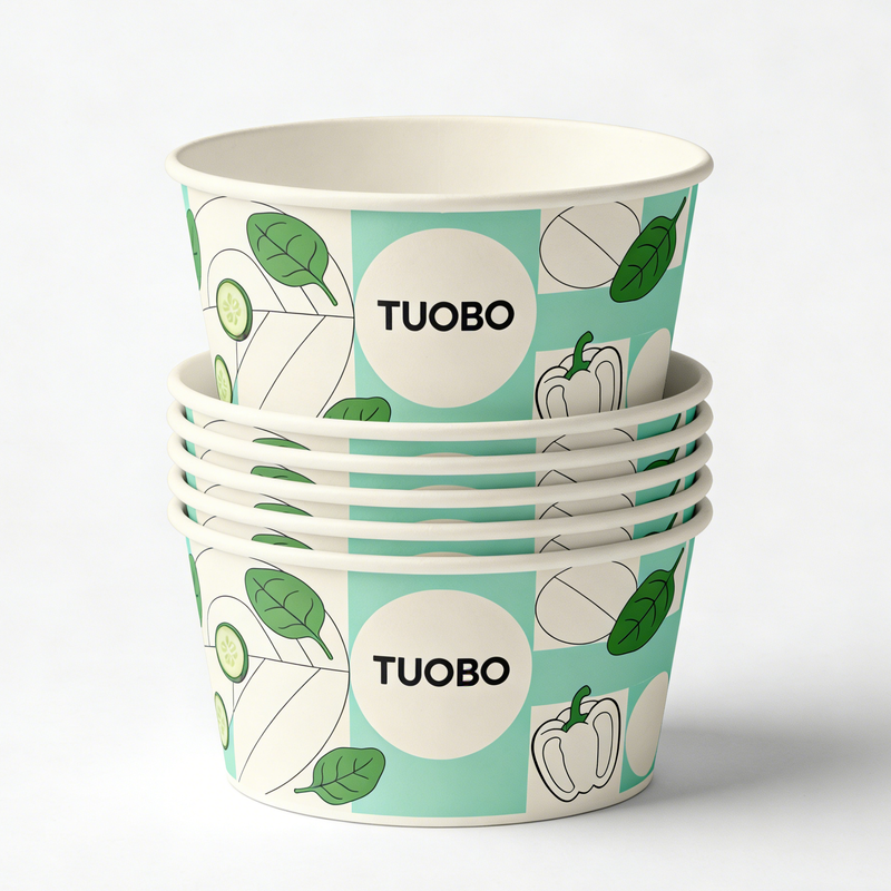 Stackable Meal Prep Paper Bowls