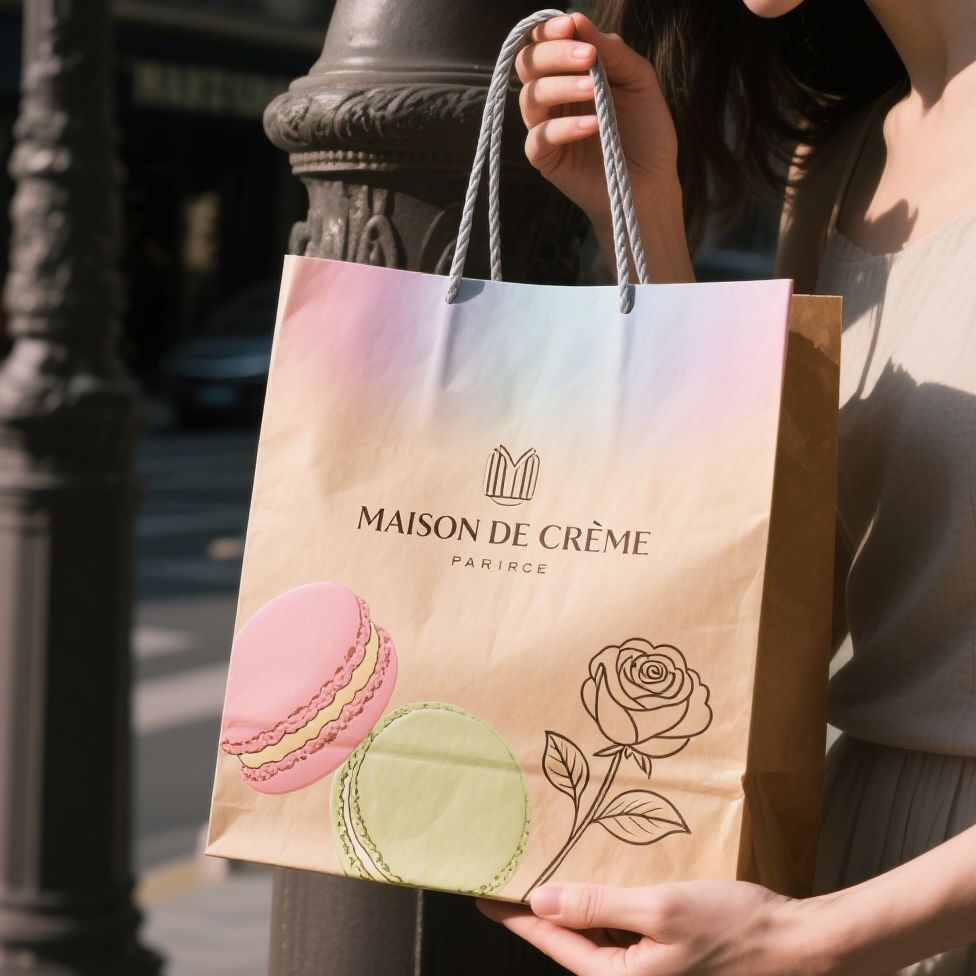 Bolsas de papel personalizadas con asas