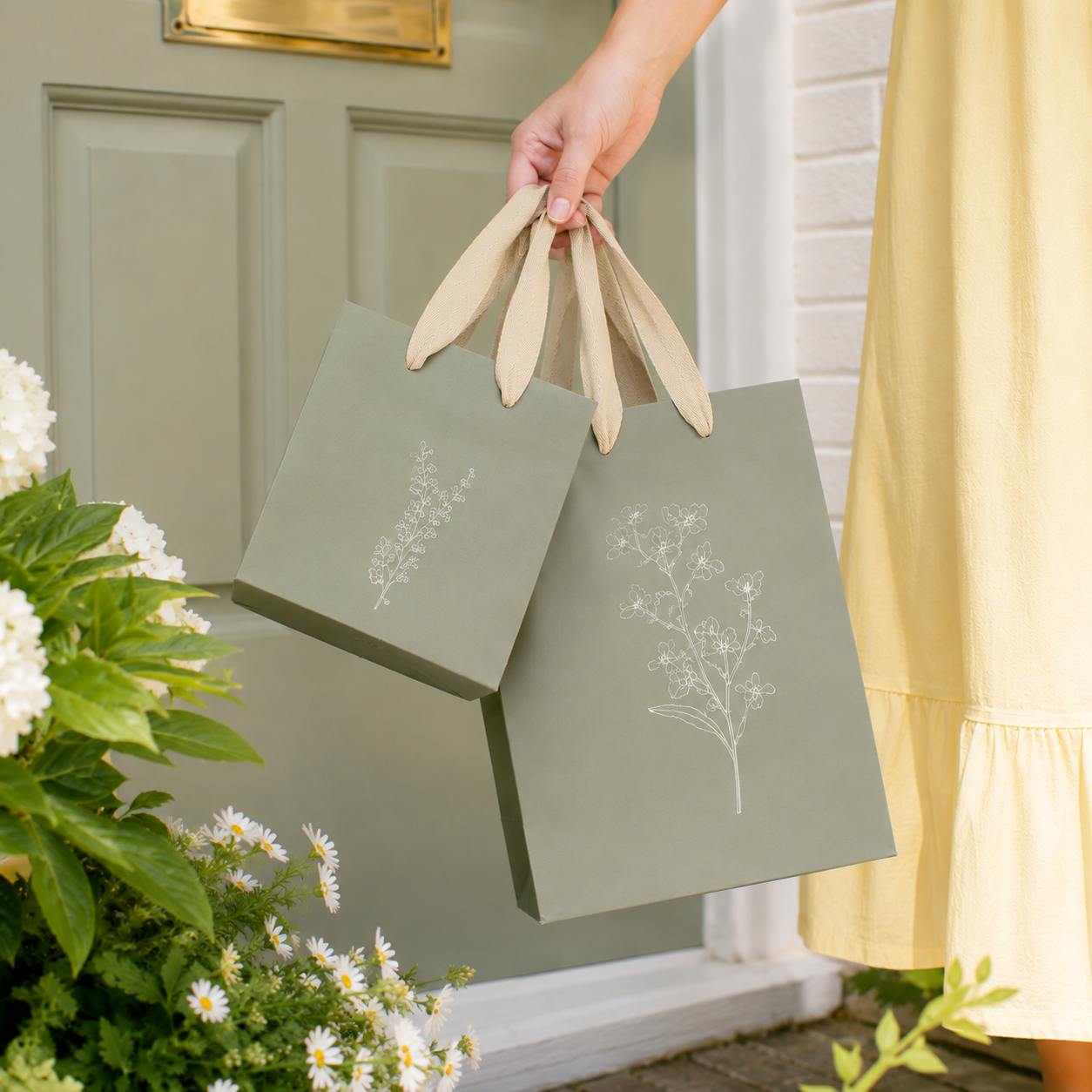 Twill Handle Euro Totes