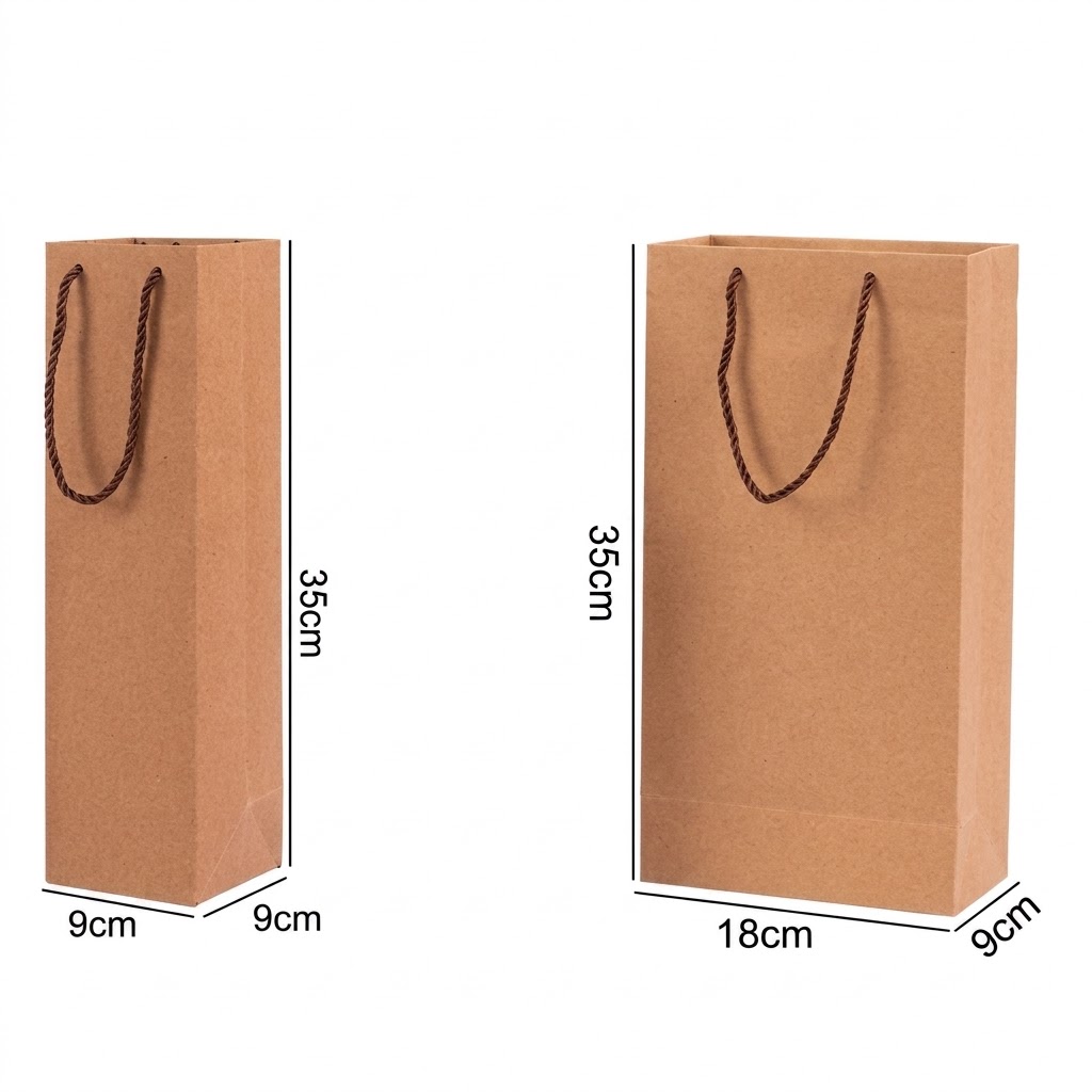 custom printed wine bags