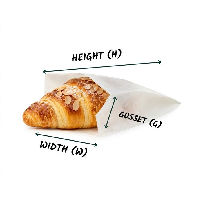 custom glassine food bags
