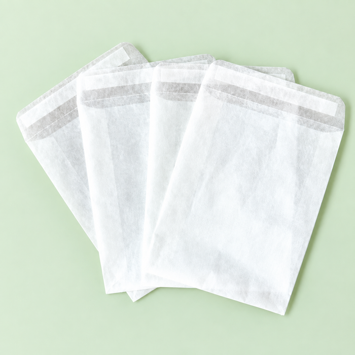 Peel & Seal Glassine Bags