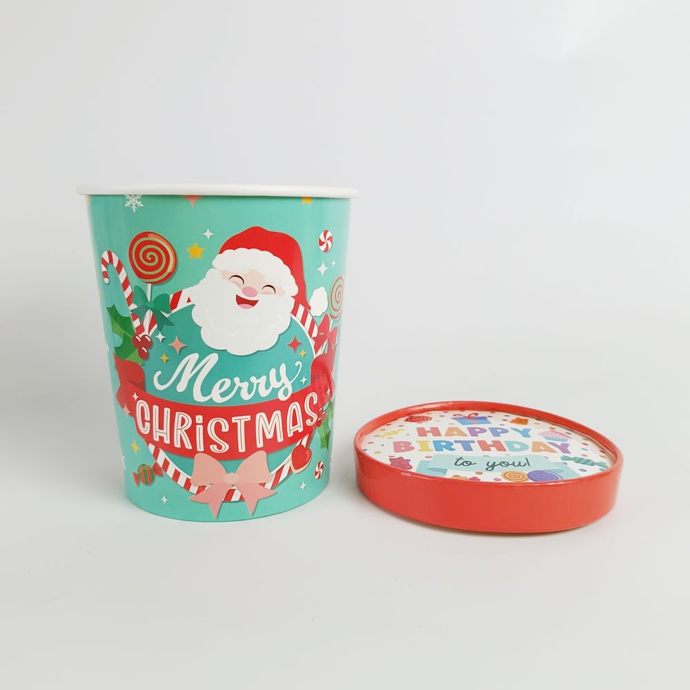 Christmas Ice Cream Paper Cup