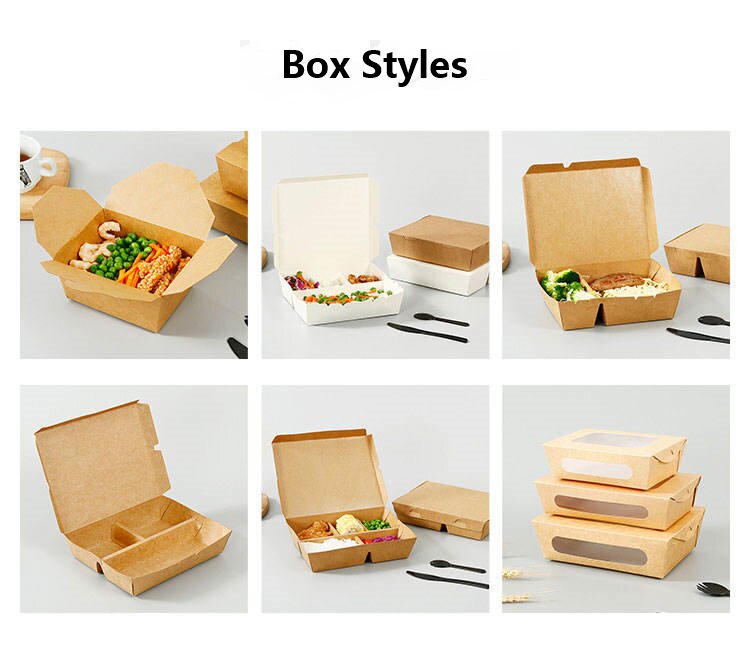 custom paper lunch box