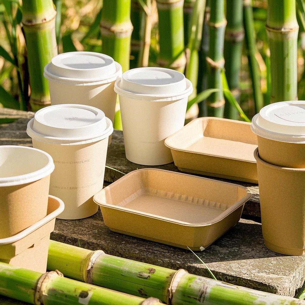 obaly na bázi cukrové třtiny