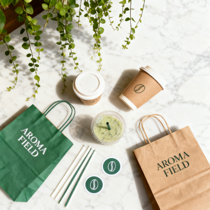 Compostable coffee packaging 