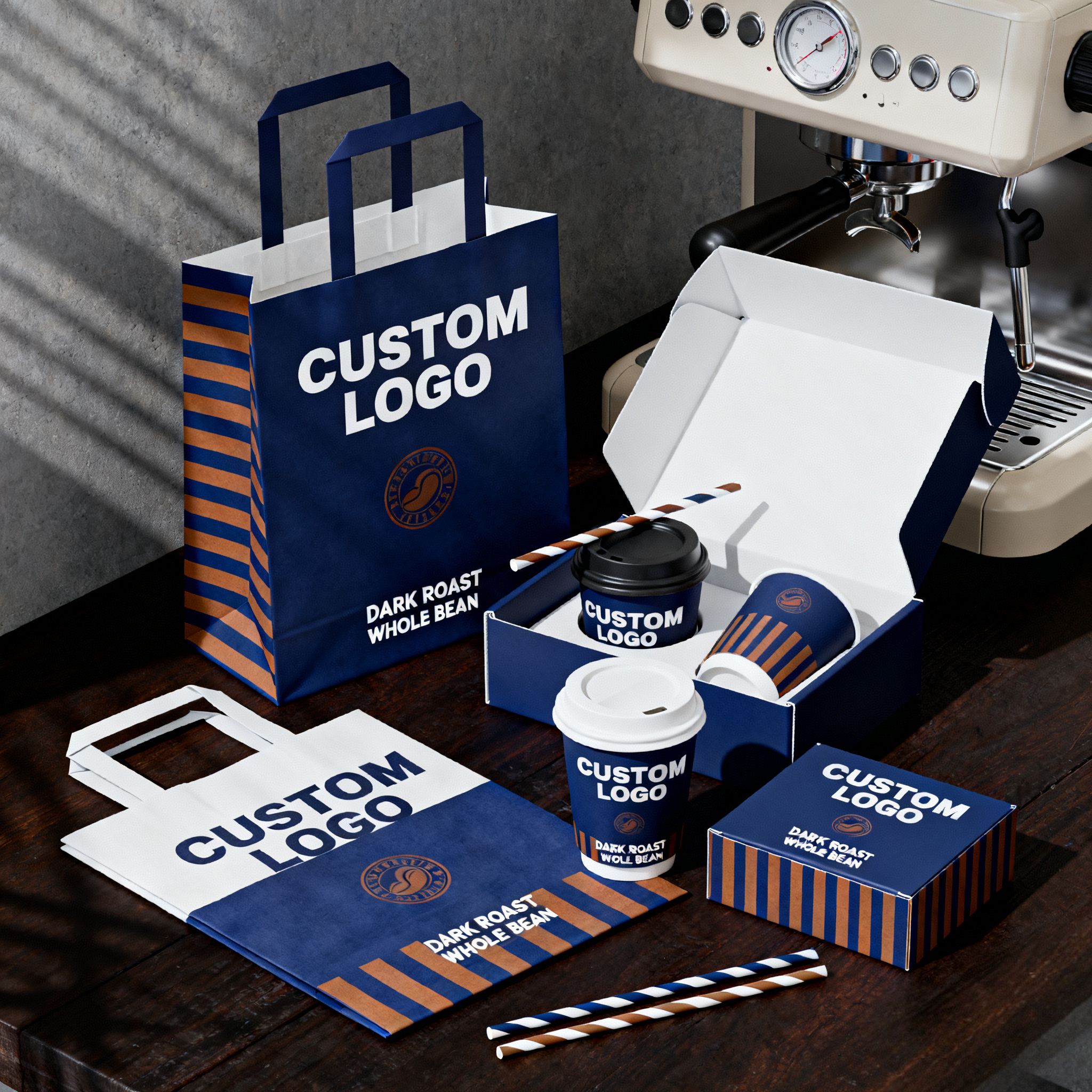 đóng gói cà phê một cửa