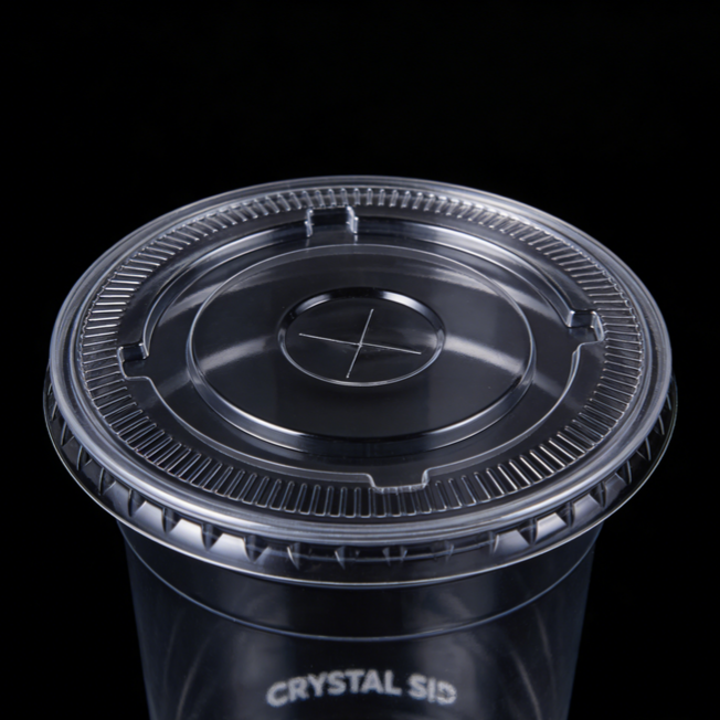 PLA cup lid tight seal