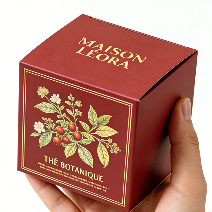 Custom Rigid Box Printing Detail Logo Foil Embossing