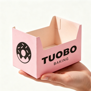 Custom logo bakery box premium printing