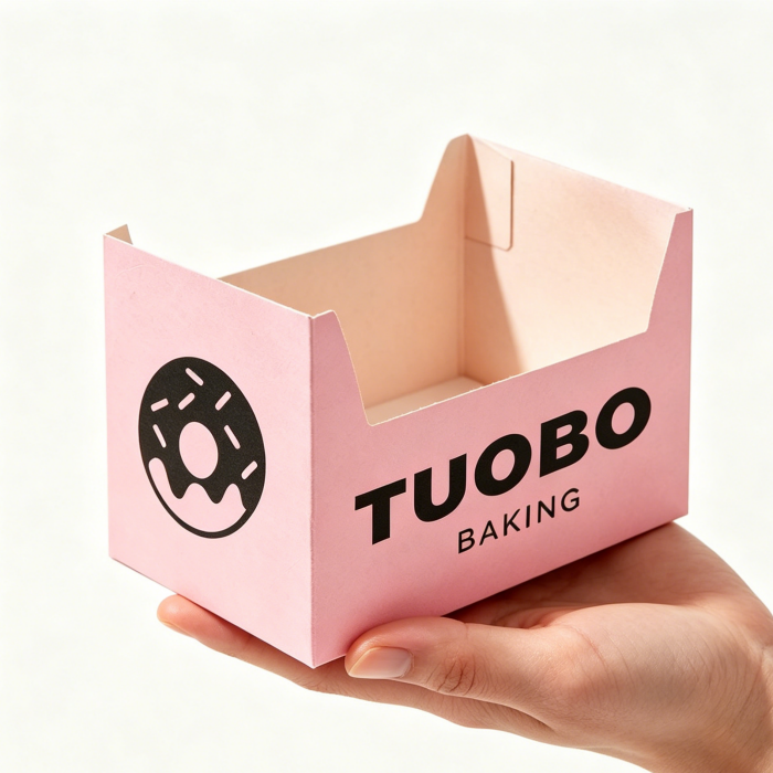 Custom logo bakery box premium printing