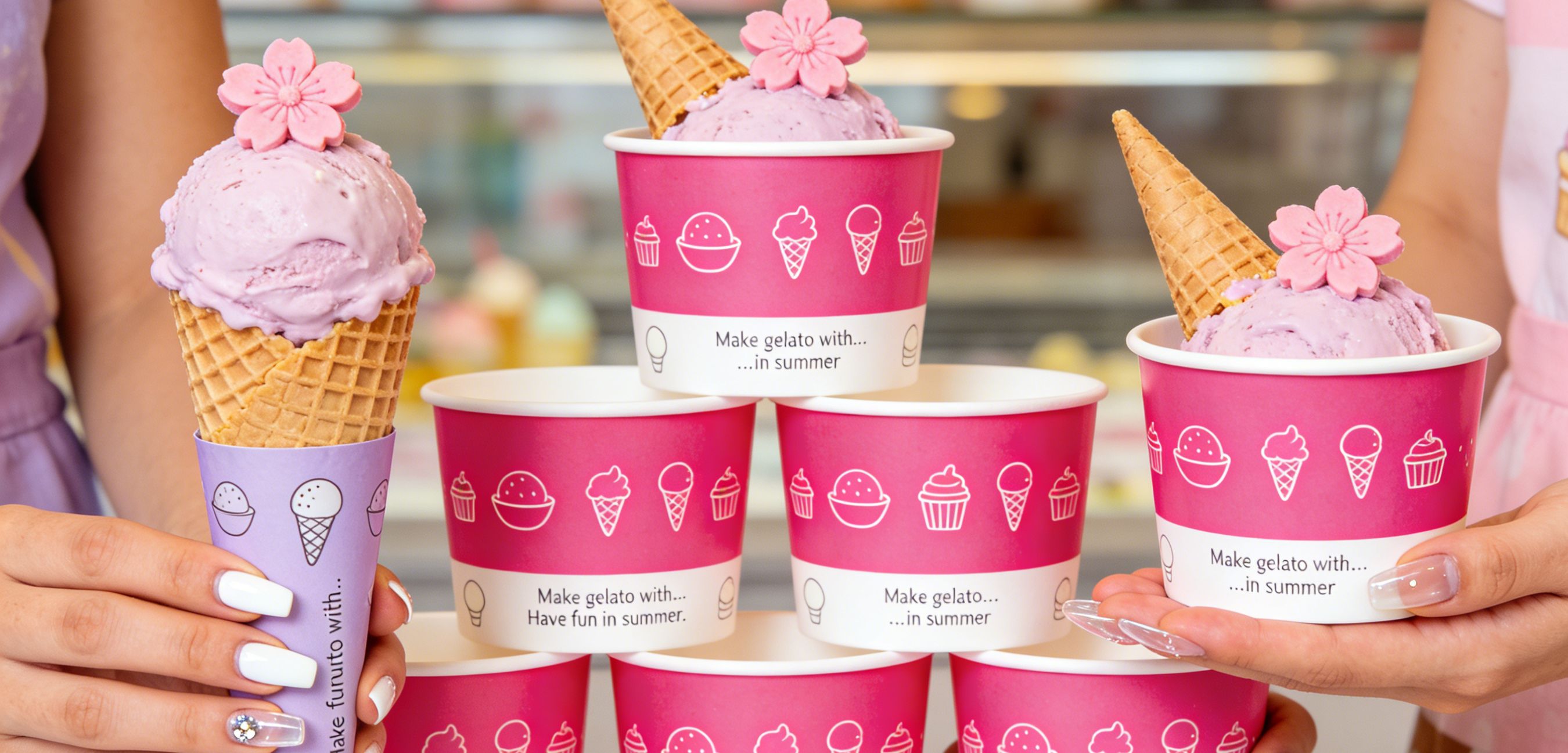 custom ice cream packaging