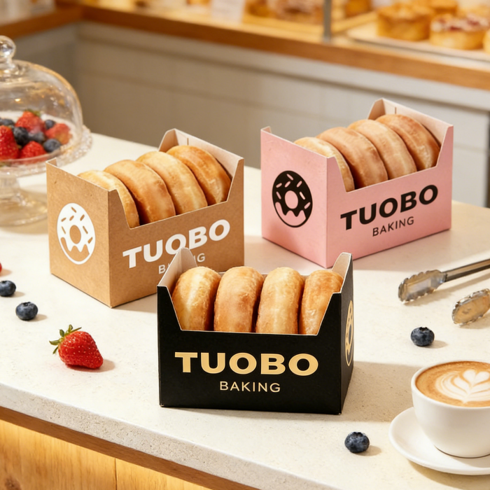 Custom Printed Donut Paper Boxes