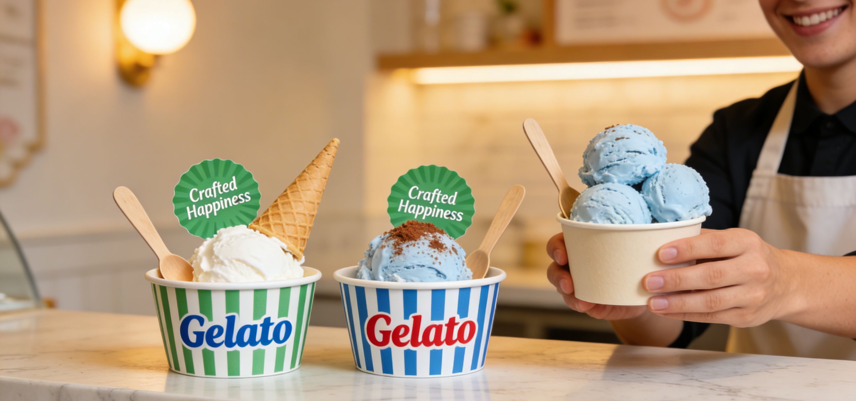 custom ice cream bowls