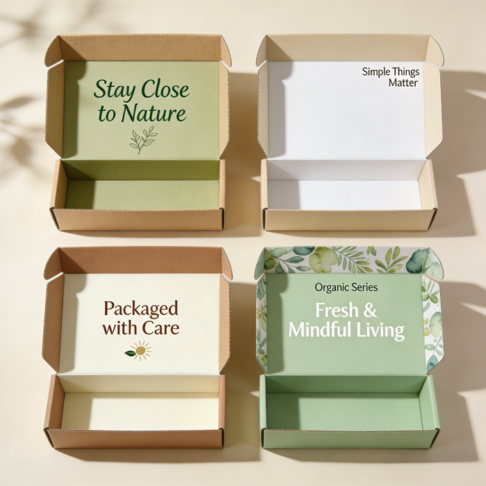 Custom Kraft Paper Folding Cartons